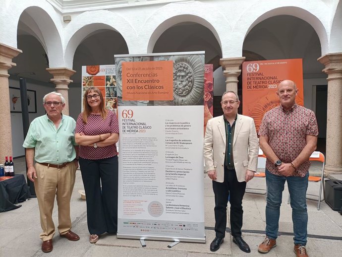 Presentación de la XII edición de Encuentro con los Clásicos este martes en la sede del Festival de Teatro Clásico de Mérida