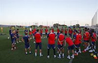 El Atlético sigue su intensa preparación con Joao Félix como protagonista