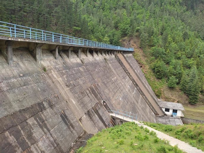 Archivo - Presa de Nocedal, en Güeñes (Bizkaia)