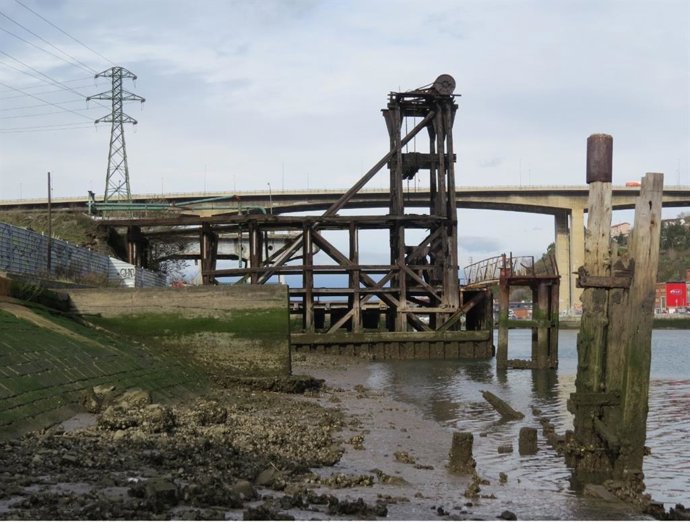 Antiguo cargadero de Mineral en Barakaldo.