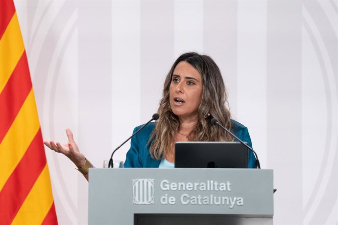La portaveu del Govern, Patrícia Plaja