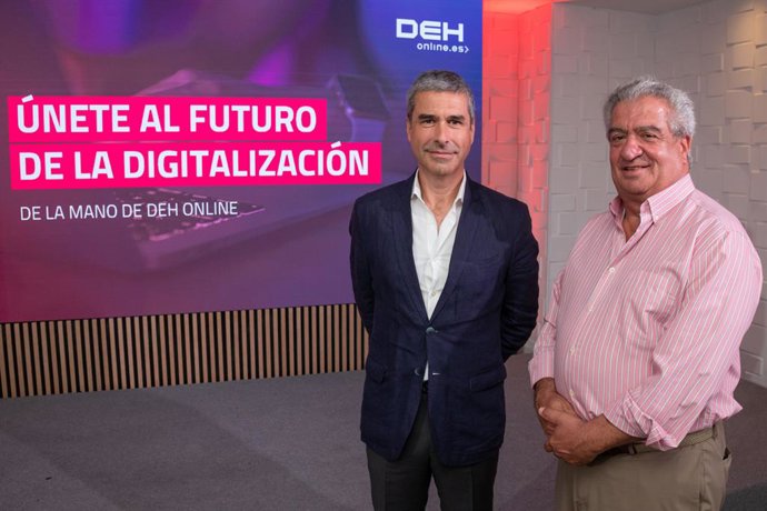 De izquierda a derecha. Daniel Camiroaga y Manuel Galán.