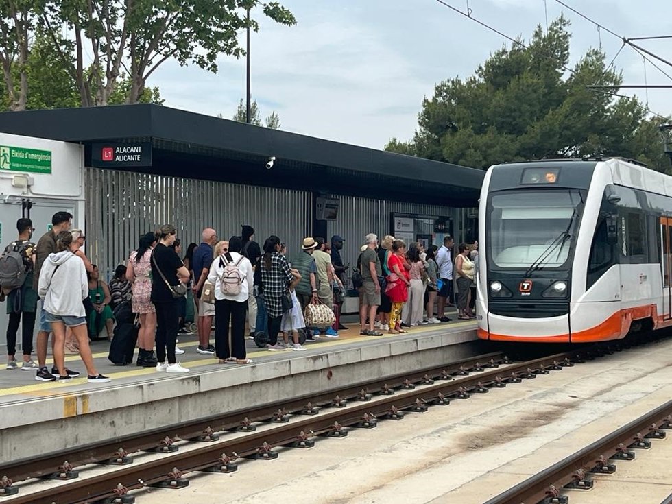 La Generalitat licita la duplicación de vía y electrificación del tramo Hospital Vila y Benidorm de TRAM dAlacant