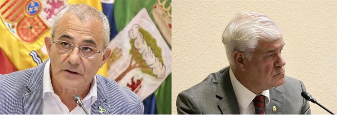Javier Armas (AHI) y Alpidio Armas (PSOE)