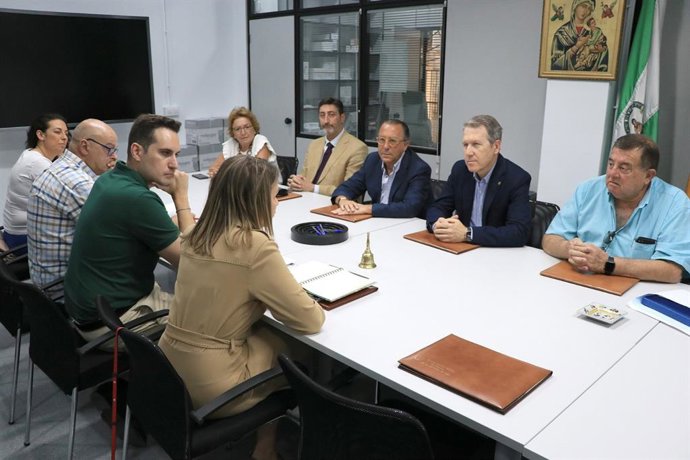Reunión del PSOE con el Colegio de Médicos de Jaén