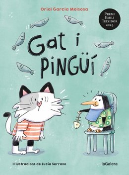 Coberta de 'Gat i Pingüí' d'Oriol Garcia Molsosa