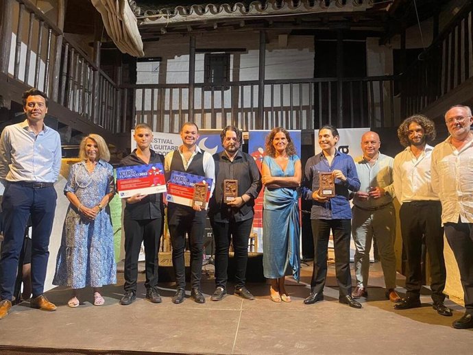 Entrega de premios del Concurso Talento Flamenco de Guitarra de Acompañamiento.