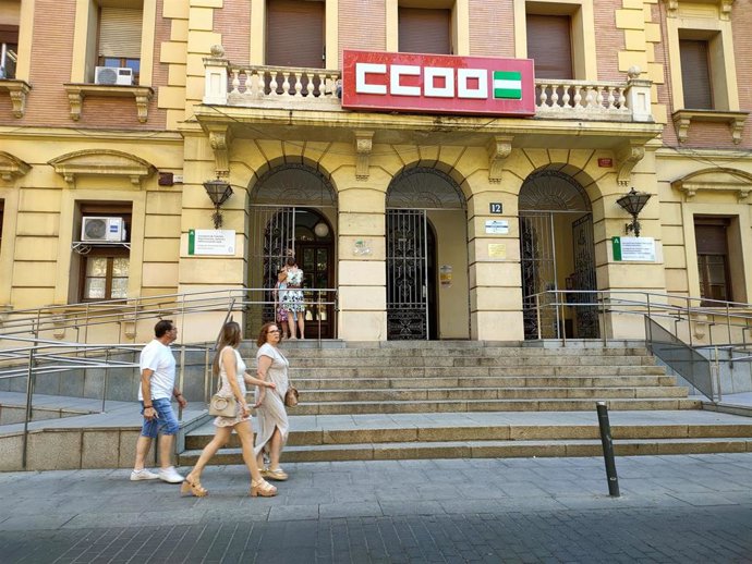 Sede de CCOO en Córdoba.