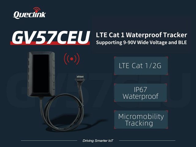 Queclink's New LTE Cat 1 Tracker With Wide Voltage and BLE Support