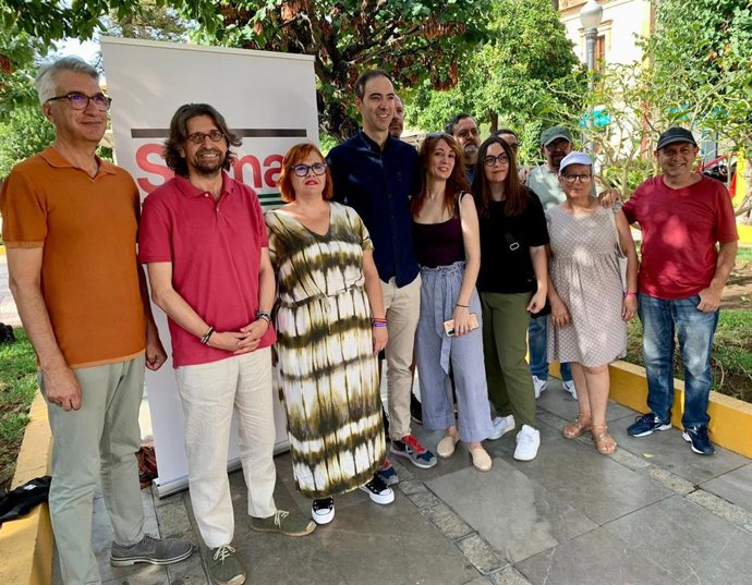 Visita de Sumar a Dos Hermanas