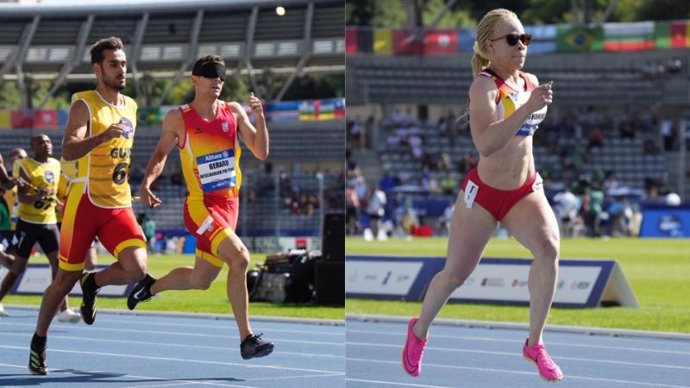 Gerard Descárrega y Adiaratou Iglesias se clasifican para las finales de 400 y 200 metros del Mundial de atletismo paralímpico