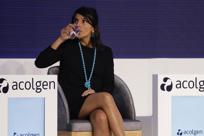 Bogotá. Mayo 11 de 2023. 15 Congreso Anual de Energía acolgen. En la foto: Irene Vélez, Ministra de Minas y Energia. (Colprensa - Camila Díaz)