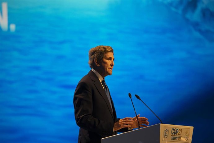 Archivo - El enviado especial de EEUU para el clima, John Kerry