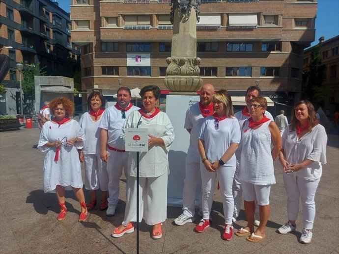 María Solana, candidata de Geroa Bai al Congreso de los Diputados.