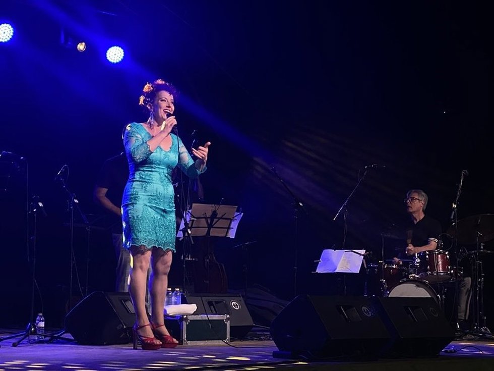 Actuación 'Divas del Jazz' en la Sede de La Rábida (Huelva)
