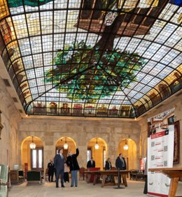 Archivo - La sala de la Vidriera de la Casa de Juntas de Gernika