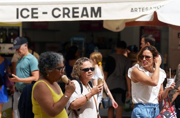 Turistas por las calles