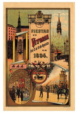 Uno de los carteles que se pueden ver en la muestra