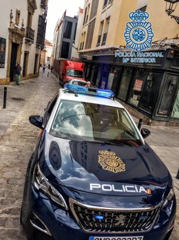 Archivo - Policía Nacional en Jerez de la Frontera.