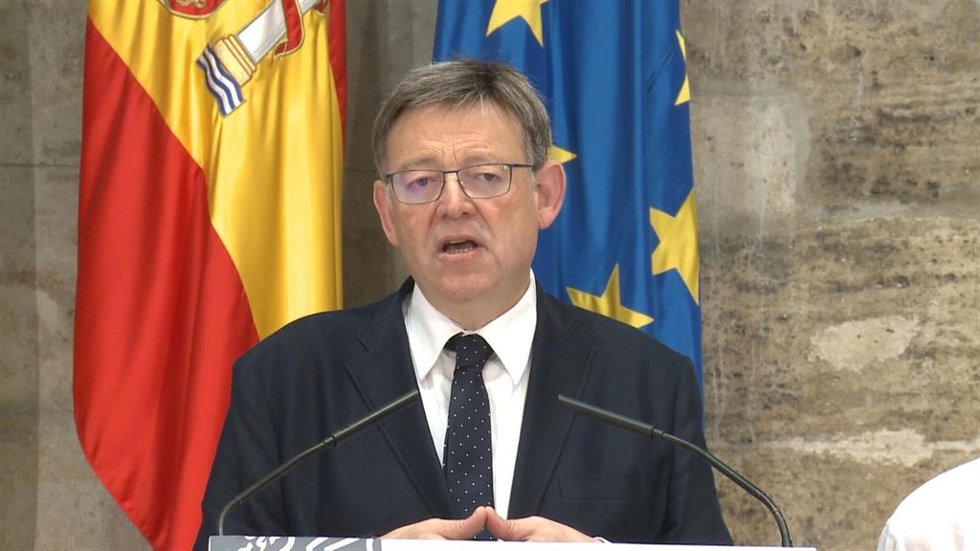 Archivo - El president de la Generalitat en funciones, Ximo Puig