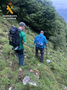 La Guardia Civil rescata a un senderista desorientado en la Sierra del Cuera