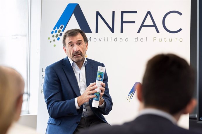 El director general de Anfac, José López-Tafall, en la presentación del Informe Anual 2022.