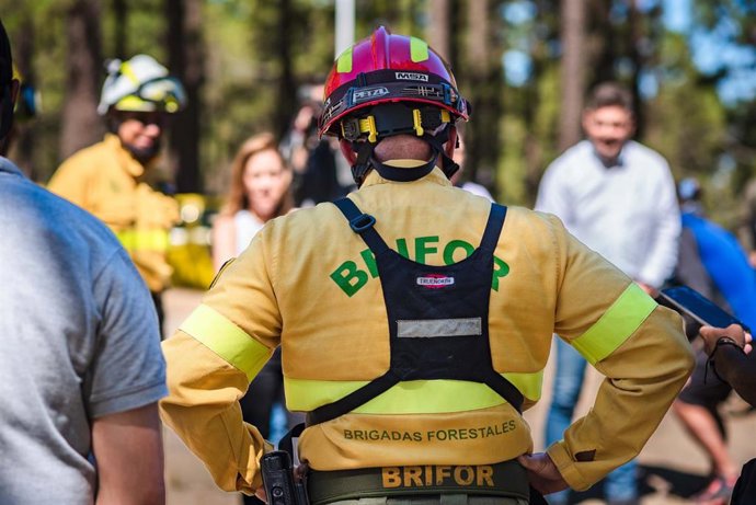 Equipo Brifor del Cabildo de Tenerife
