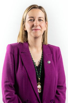 La teniente de alcaldesa de Santiago, Míriam Louzao.