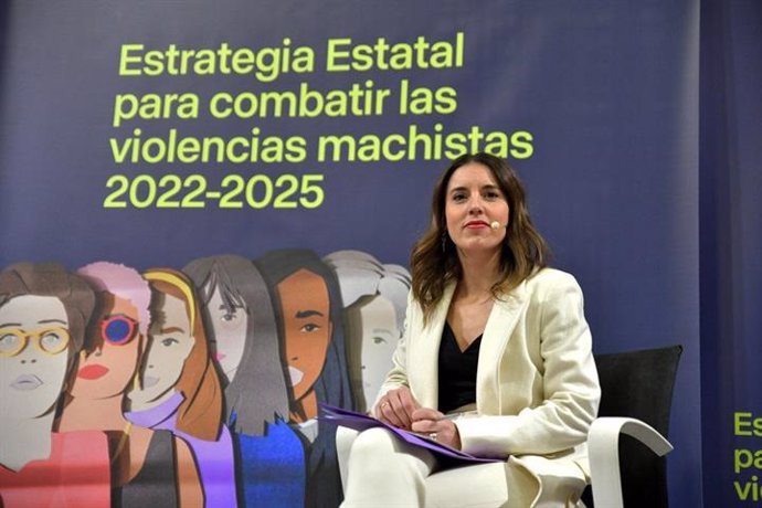 La ministra de Igualdad, Irene Montero.