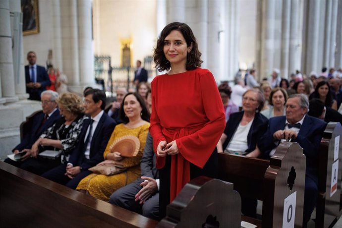 La presidenta de la Comunidad de Madrid, Isabel Díaz Ayuso