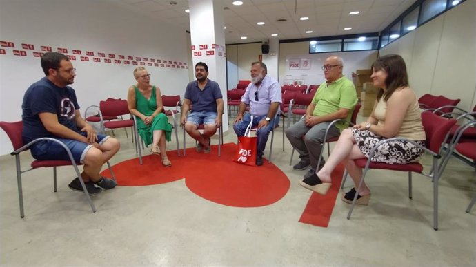 Reunión del Comité Electoral del PSOE turolense.
