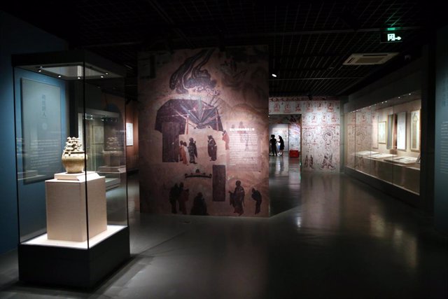 The exhibition gallery