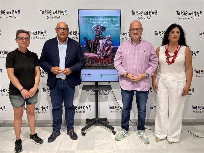 Presentación del certamen de pintura Francisco Hernández.