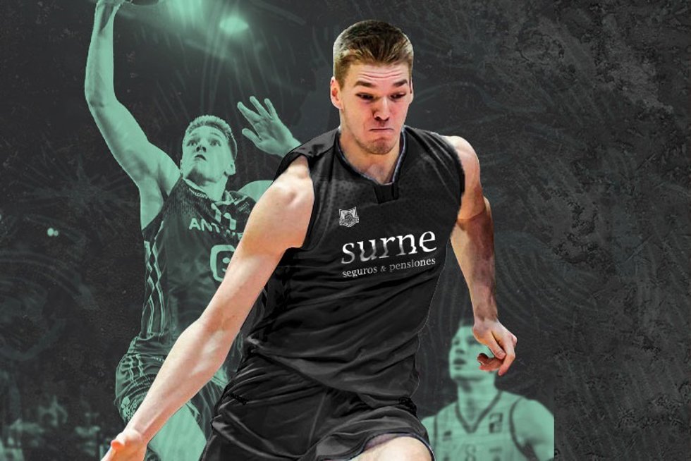 El ala-pívot belga Thijs de Ridder firma por dos temporadas con el Surne Bilbao Basket.