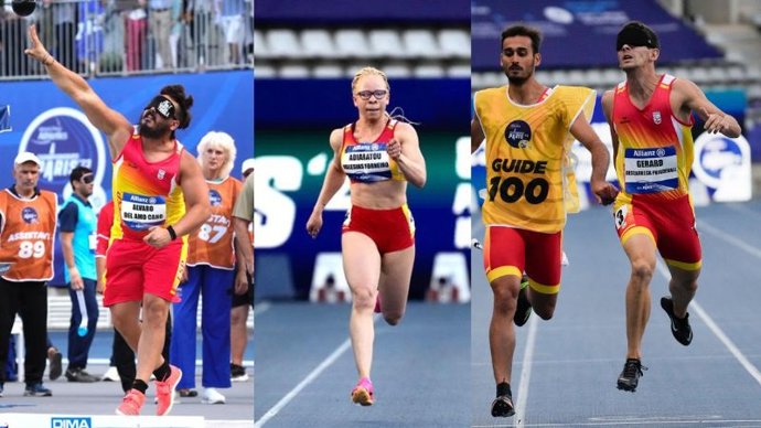 Oro, plata y bronce para España en la cuarta jornada del Mundial de atletismo paralímpico.