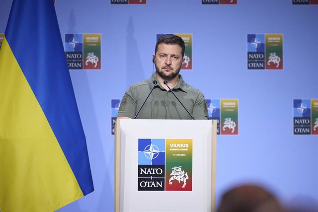 El presidente de Ucrania, Volodimir Zelenski