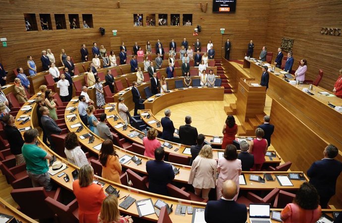 El candidato 'popular' a la Presidencia de la Generalitat, Carlos Mazón, ha arrancado su intervención en el pleno en el que será investido como jefe del Consell recordando a Miguel Ángel Blanco en el vigesimosexto aniversario de su asesinato por ETA