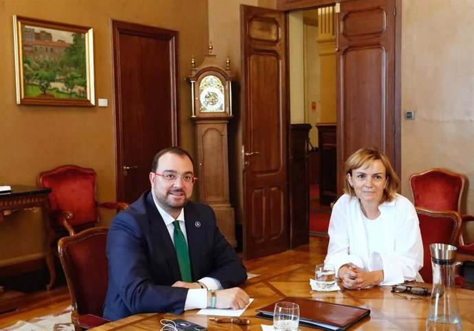 Fotos Presidente Principado Reunión Portavoz Podemos Jgpa