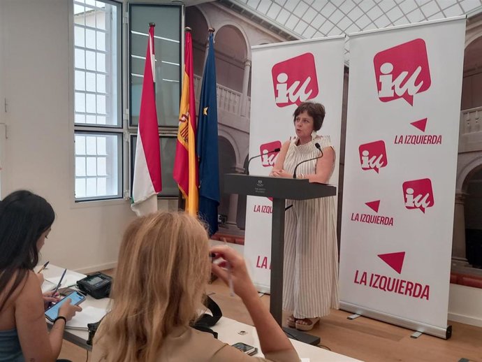 La diputada de Podemos IU La Rioja, Henar Moreno