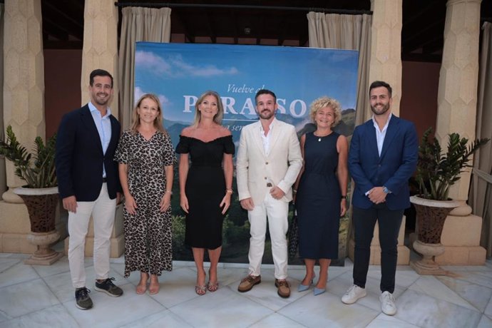 Carlos Hernández, Noelia Curbelo, Graciela Blanco, Silvia Martín, y Samuel Ferrera.