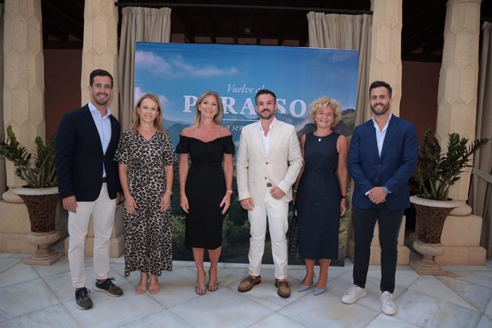 Carlos Hernández, Noelia Curbelo, Graciela Blanco, Silvia Martín, y Samuel Ferrera.