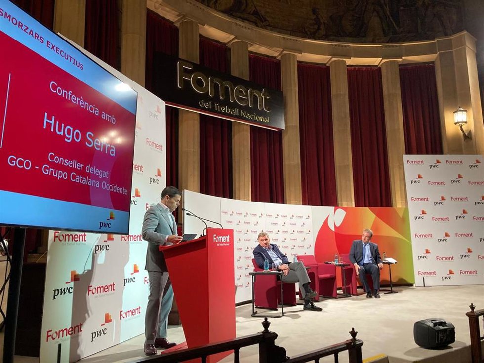 El consejero delegado del Grupo Catalana Occidente (GCO), Hugo Serra
