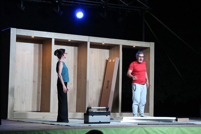 Teatro 'El Mueble' en sede de La Rábida (Huelva) de la UNIA.