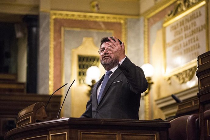 Archivo - El diputado de Vox  Joaquín Robles