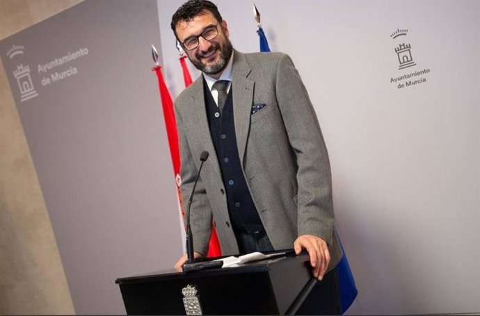 El concejal del Grupo Municipal Socialista en el Ayuntamiento de Murcia, Ginés Ruiz