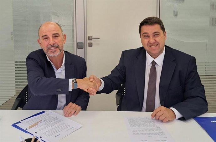 Jorge De Benito, Presidente De CEEES; Y  Joan Batalla, Presidente De Sedigas