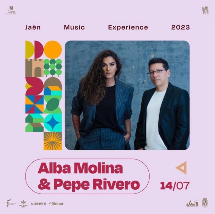Cartel del concierto de Alba Molina y Pepe Rivero.