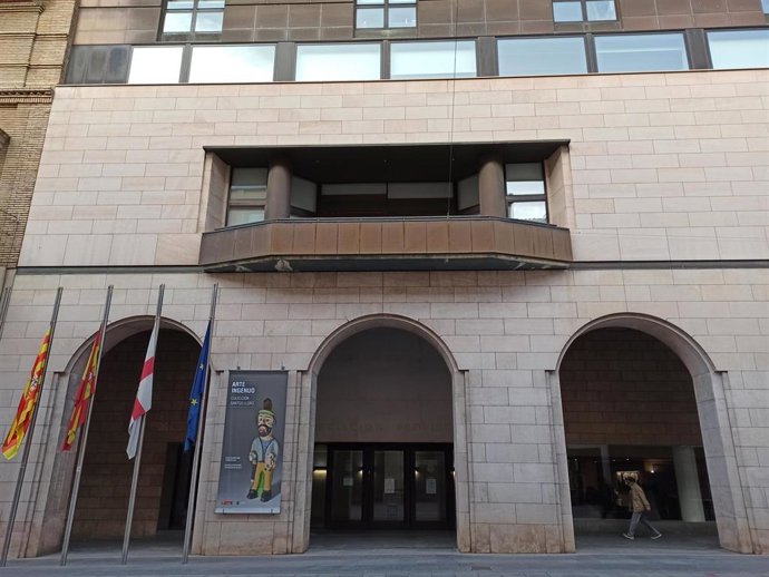 Archivo - Sede de la Diputación Provincial de Huesca.