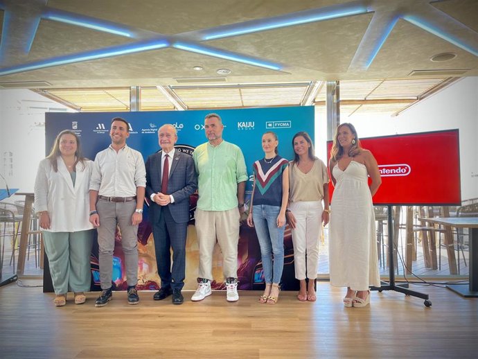 Presentación de la décima edición de Gamepolis, el principal festival de videojuegos del verano en España, que tiene lugar del 21 al 23 de julio en el Palacio de Ferias y Congresos de Málaga con un ambicioso programa.