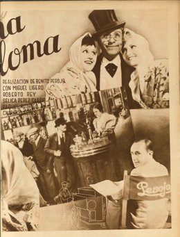 Cartel de La verbena de la Paloma, de Bretón